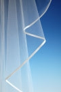 Load image into Gallery viewer, Ribbon Edge Veil