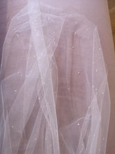 Load image into Gallery viewer, Scatter pearl veil - 43"