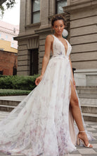 Load image into Gallery viewer, D4165 - Essense of Australia Wedding Dress - Size 14 - Violet/Ivory