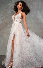 Load image into Gallery viewer, D4165 - Essense of Australia Wedding Dress - Size 14 - Violet/Ivory