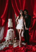 Load image into Gallery viewer, Delilah Beaded Bodice &amp; Feather Skirt