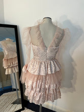 Load image into Gallery viewer, Blush Pink Ruffle Dress