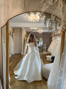 Cindy Mikado Wedding Dress