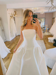 Cindy Mikado Wedding Dress