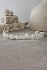 Shell Flowers & Pearl Band