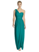 Load image into Gallery viewer, One shoulder Jade dress