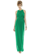 Load image into Gallery viewer, High neck dress in bright green