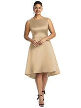 Load image into Gallery viewer, Short gold occassion dress