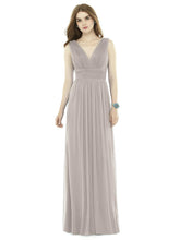 Load image into Gallery viewer, Chiffon knit dress in Quarry