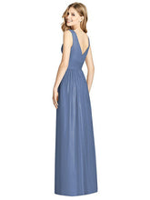 Load image into Gallery viewer, Blue Chiffon Maxi Dress