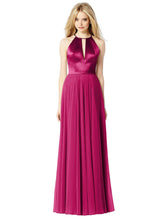 Load image into Gallery viewer, Purple full length occasion dress