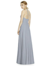 Load image into Gallery viewer, Light Blue Chiffon Full Length - Size 14