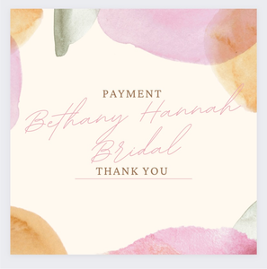 Bethany Hannah Appointment Payment