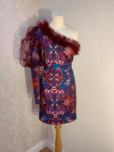 Load image into Gallery viewer, SAMPLE - Abstract One-Sleeves Dress