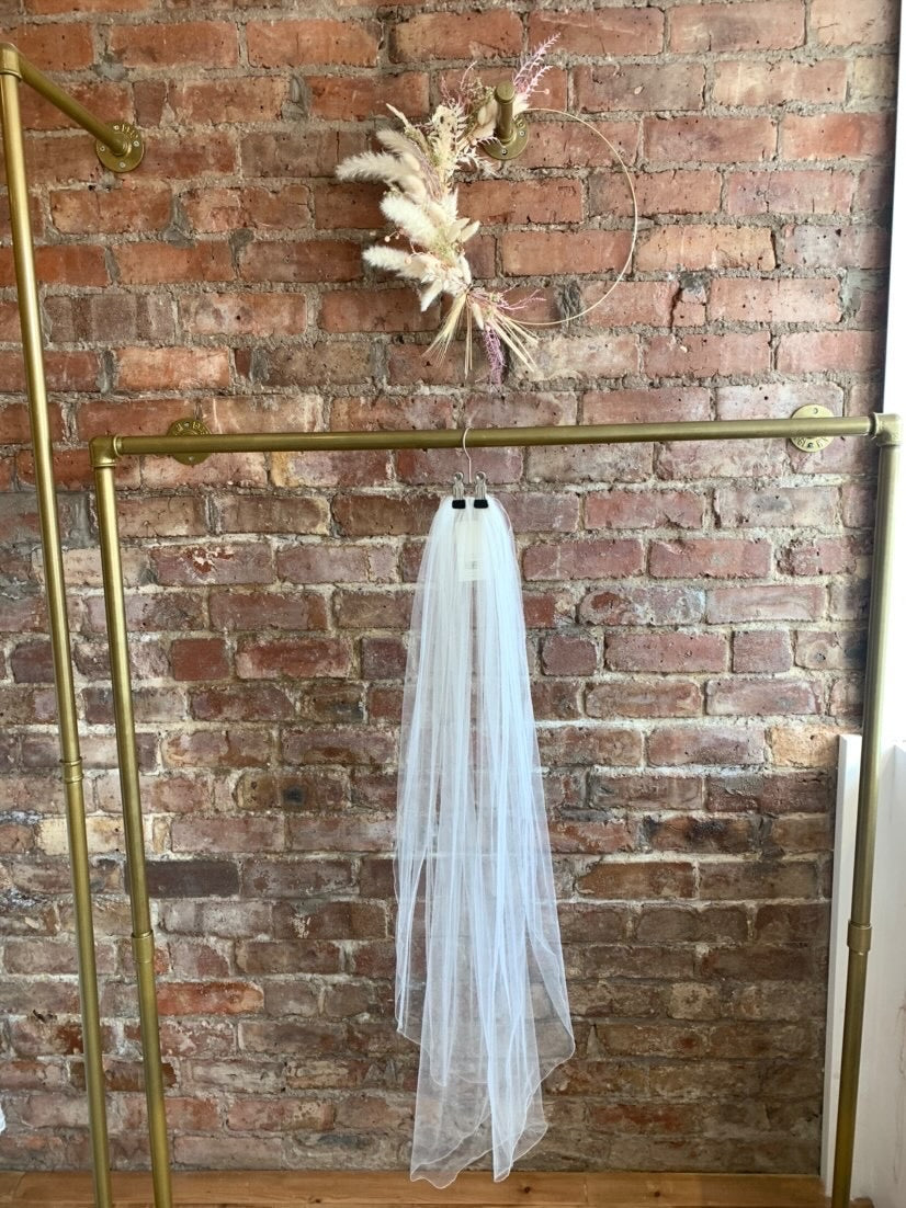 Plain Tulle With Fine Edging