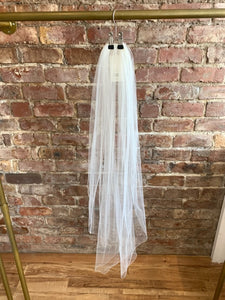 Plain Tulle With Fine Edging