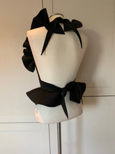 Load image into Gallery viewer, H A L L I  - Black frill bikini top